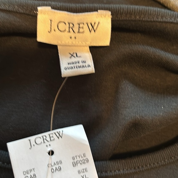 J. Crew Women's Classic Black Tank Top - Picture 2 of 2